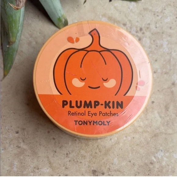 TONYMOLY Plumpkin Retinol Eye Patches - with Hyaluronic Acid and Collagen PC - Picture 1 of 1